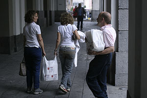 Arcades of Via XXV Aprile, Genova