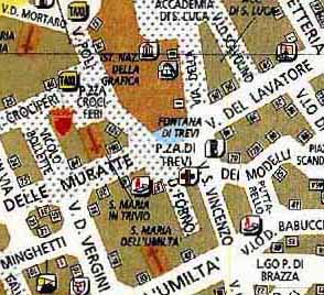 Romebuddy map