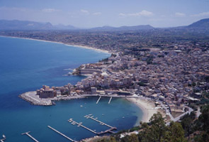 A town in Sicily
