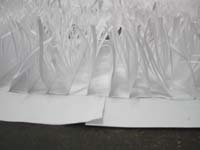 close-up of paper grass