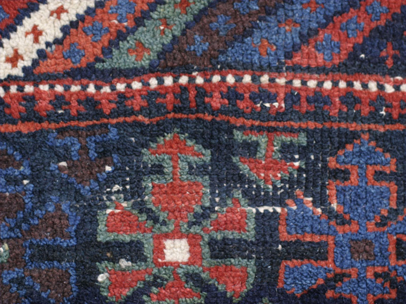 Afshar bagface - foundation showing