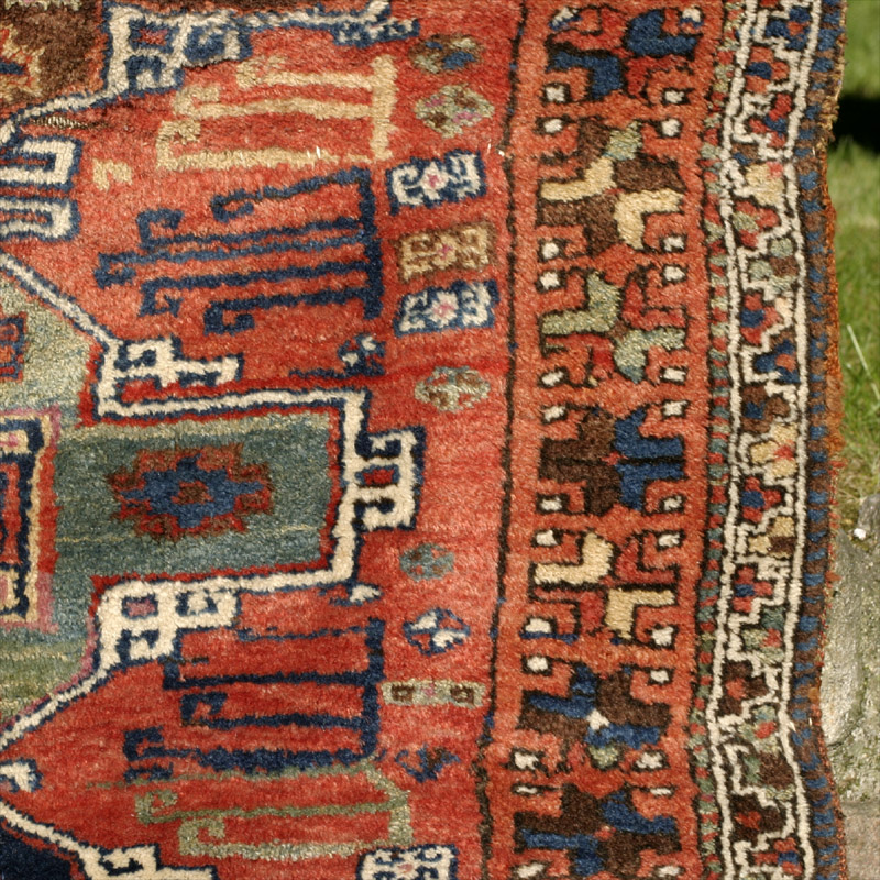 Anatolian village rug - border