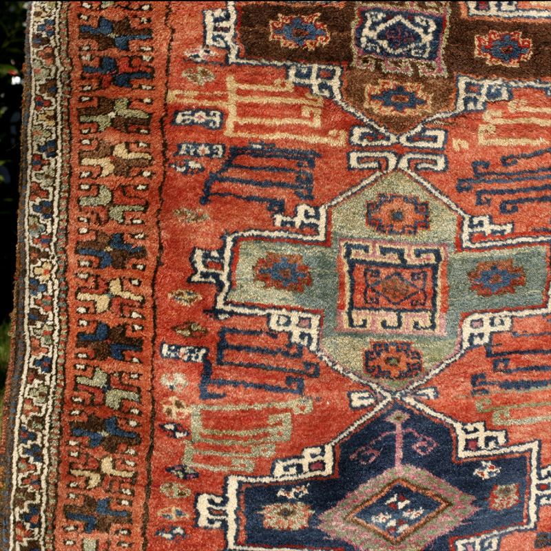 Anatolian village rug - middle field area