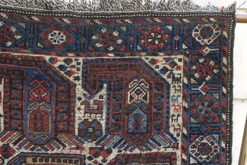 Antique Khamseh Baharlu runner - top-botehs