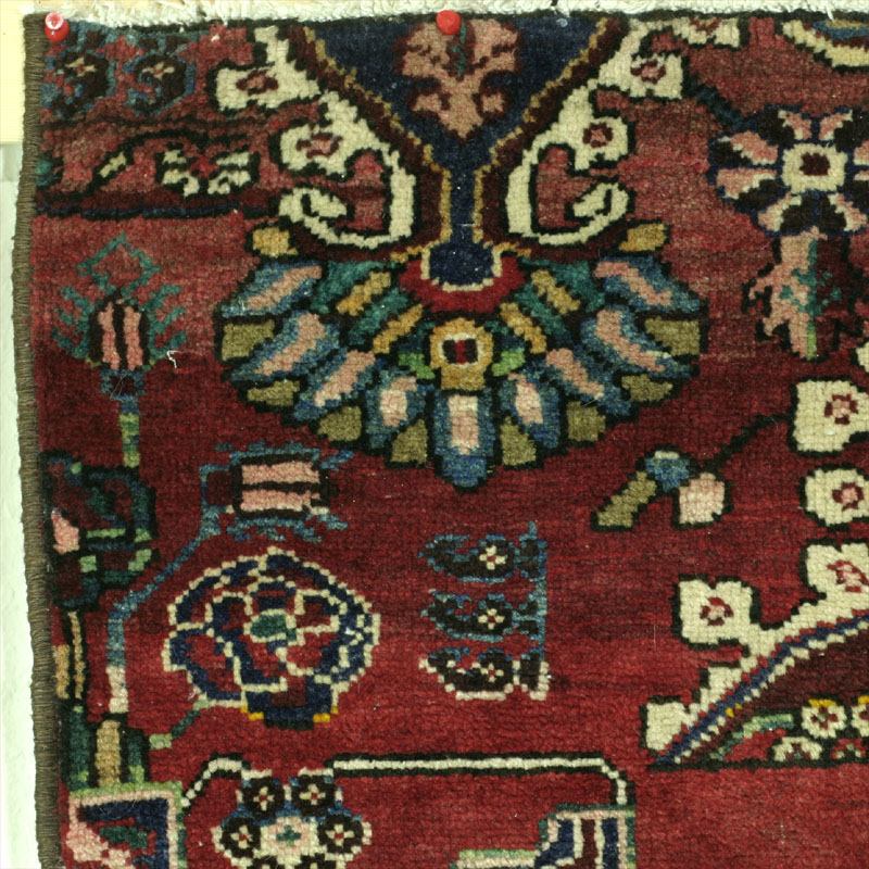 Bakhtiari wagireh - feather like motif