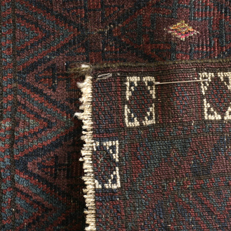 Baluch balisht - back side