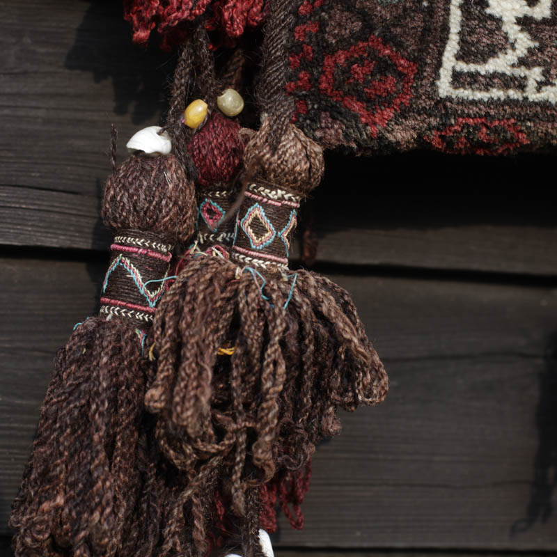 Baluch chanteh - tassel detail