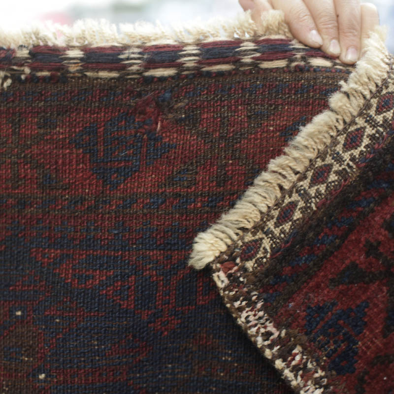 Baluch bag face - back