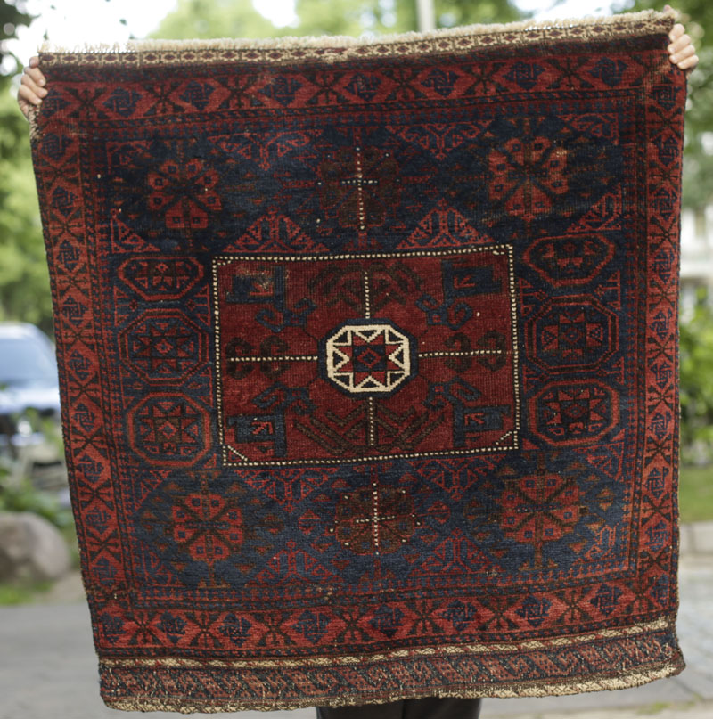 Baluch bag face -full view