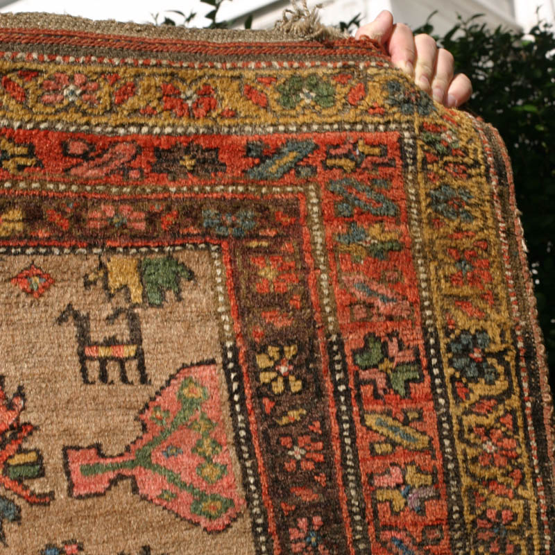 Bijar baluch pattern - top right