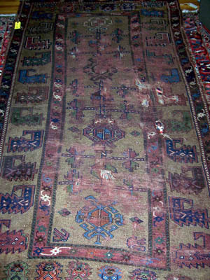 Another tree of life pattern in a NW Persian rug