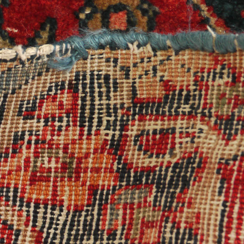 Bijar wagireh - back side close-up
