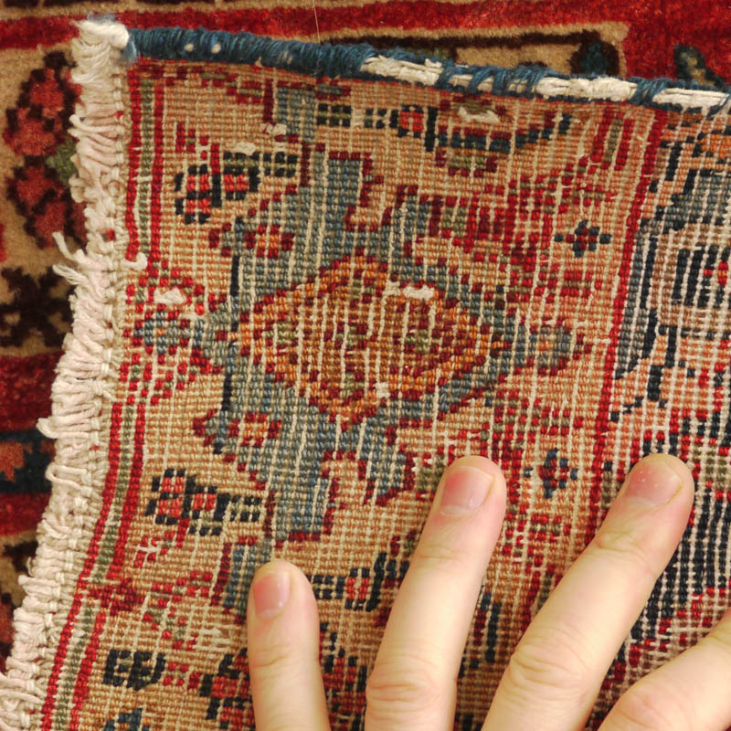 Bijar wagireh - back side
