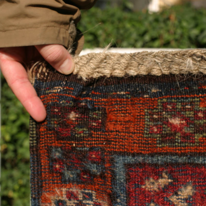 East Anatolian long rug - back side