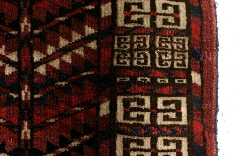 Tekke Turkmen ensi, Turkmenistan end 19th century: border anormality