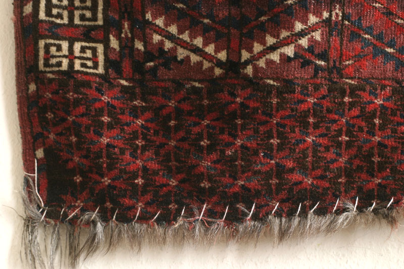 Tekke Turkmen ensi, Turkmenistan end 19th century: bottom right
