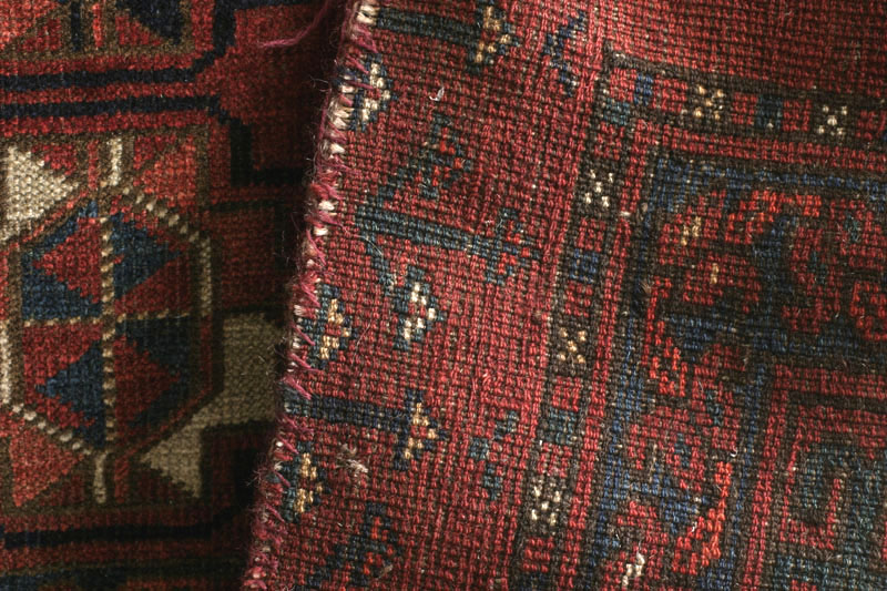 Ersari Turkmen chuval, south Turkmenistan or Afghanistan, third quarter 19th century: back side of chuval