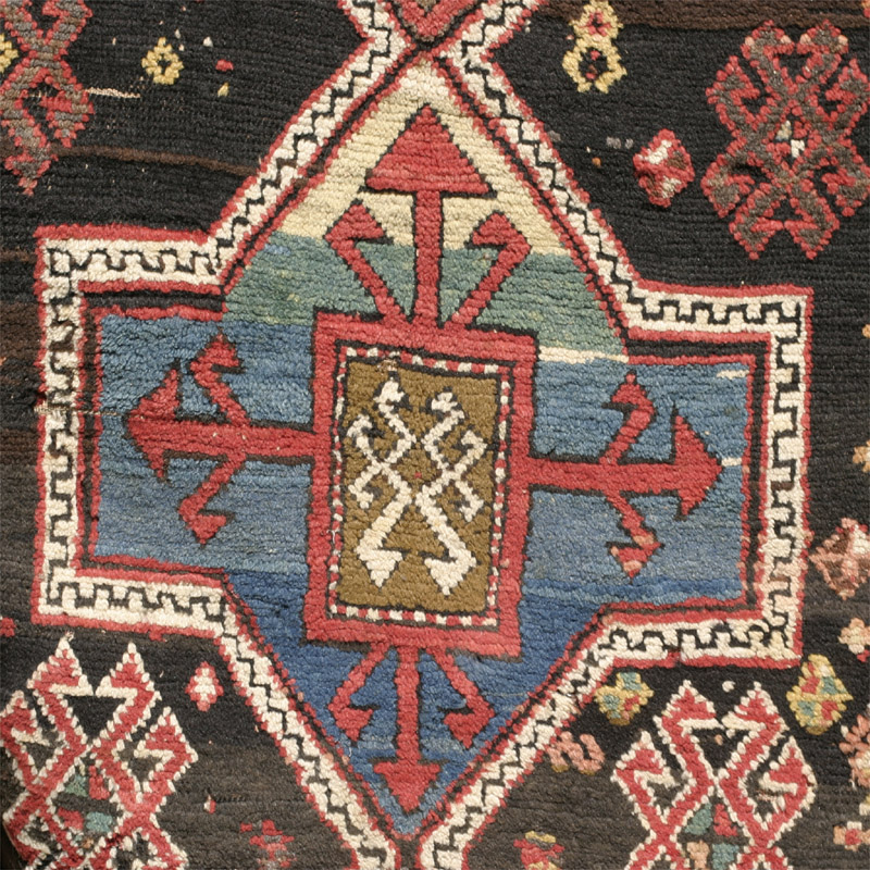 Fachralo double niche - multi-colour medallion