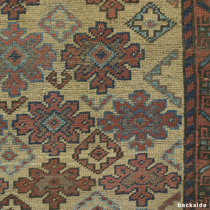 flower baluch - detail of backside 