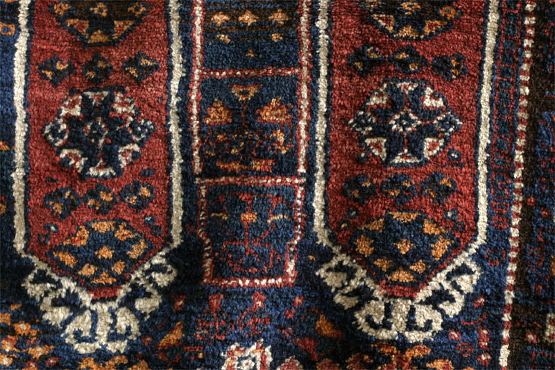 Kurdish rug, Hakkari area, east Anatolia: lower field
