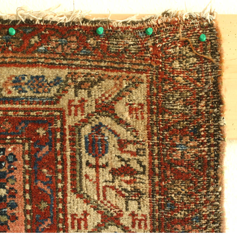 Kurdish Hamadan w animal border -  border wear