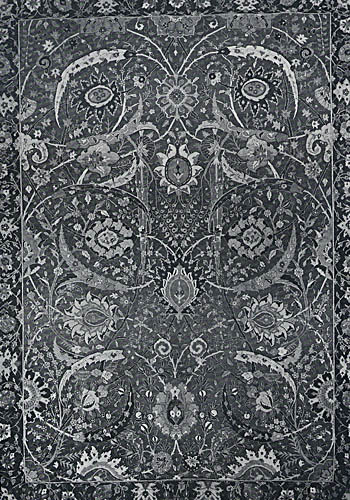 Herati precursor; East or south-east Persian carpet, 16th c. 265x195 cm Corcoran Gallery of Art, Washngton, D.C. (W.A: Clark collection). Picture quotation from P.R.J. Ford: Oriental Carpet Design, 78.
