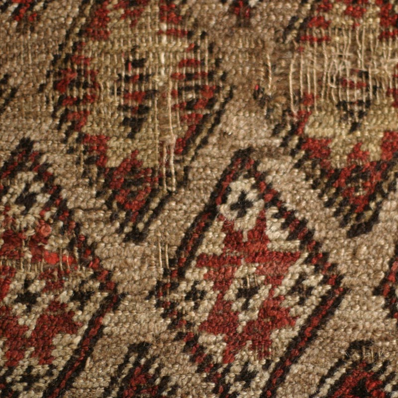 Kurdish Bijar w herd - wear detail 3