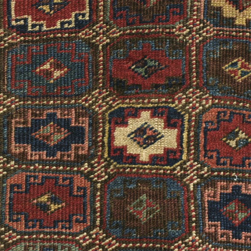 Kurdish rug - jaf or quchan? - field view