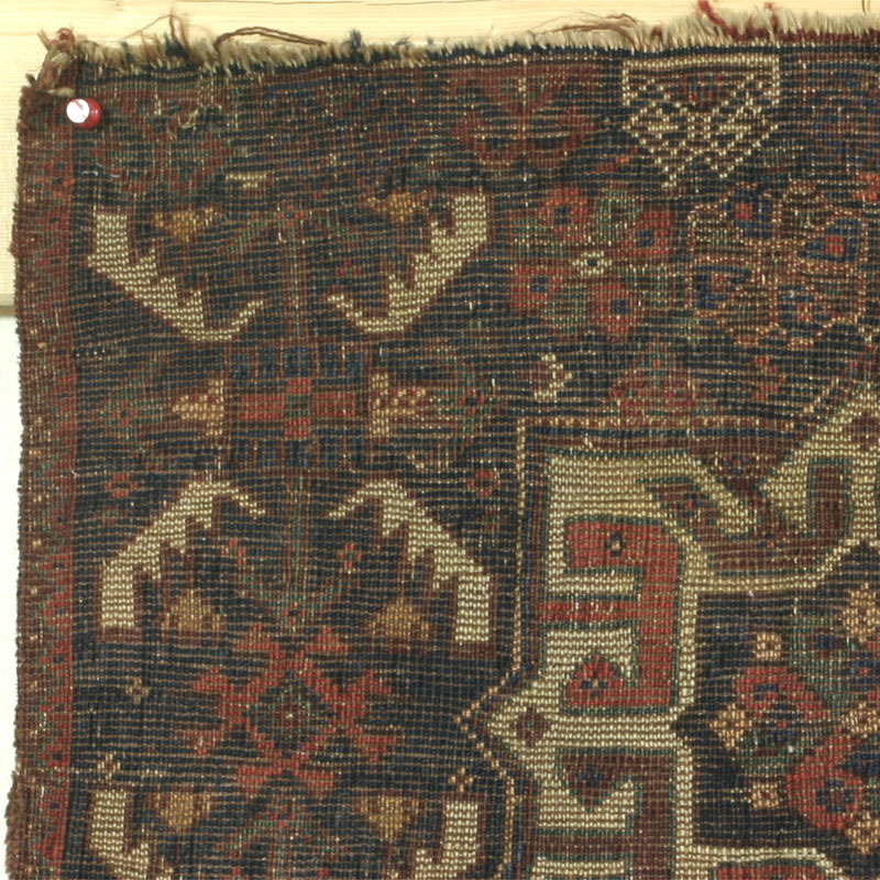 Khamseh khorjin with endless knot - back side view