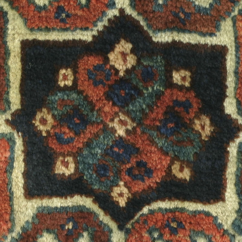 Khamseh khorjin with endless knot - detail endless knot