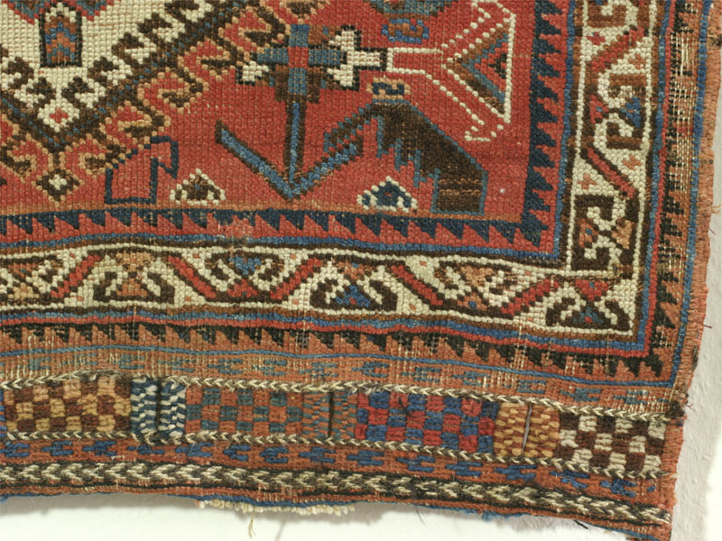 Khamseh khorjin with goats - bottom right corner