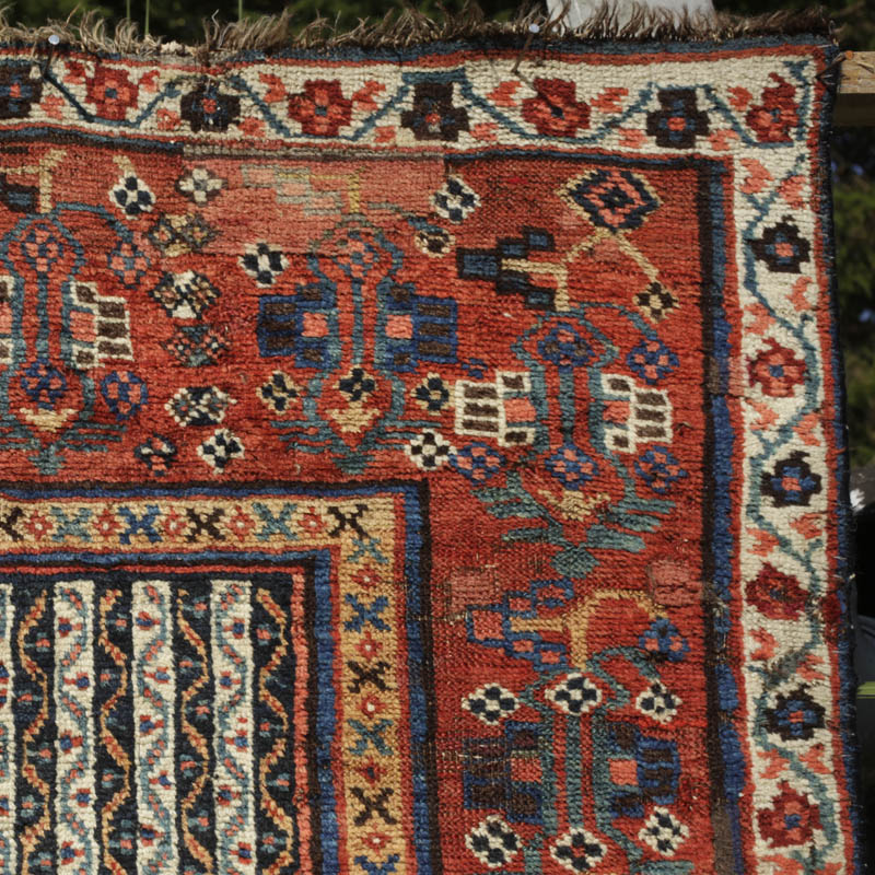 Khamseh rug - old repair 1