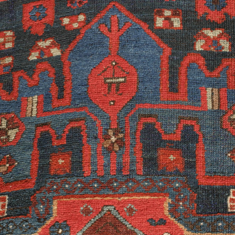 Kurd Kolyai turtle border - pile detail