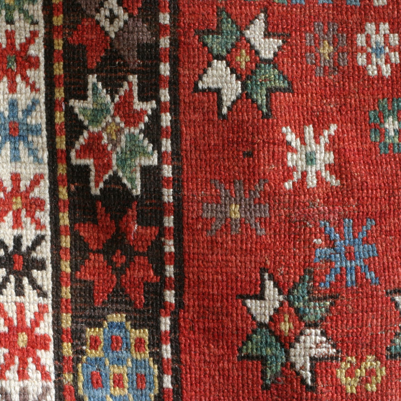 Kurd Kazak - pile detail 2