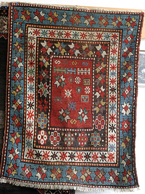 Small Kurdish Kazak, second half of 19th c. - click to see enlarged view