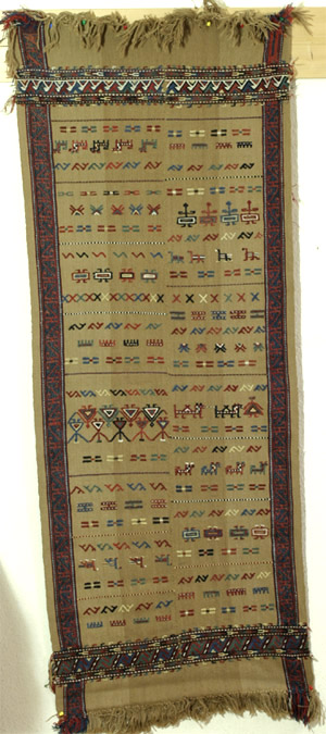 full view of kurdish sofreh