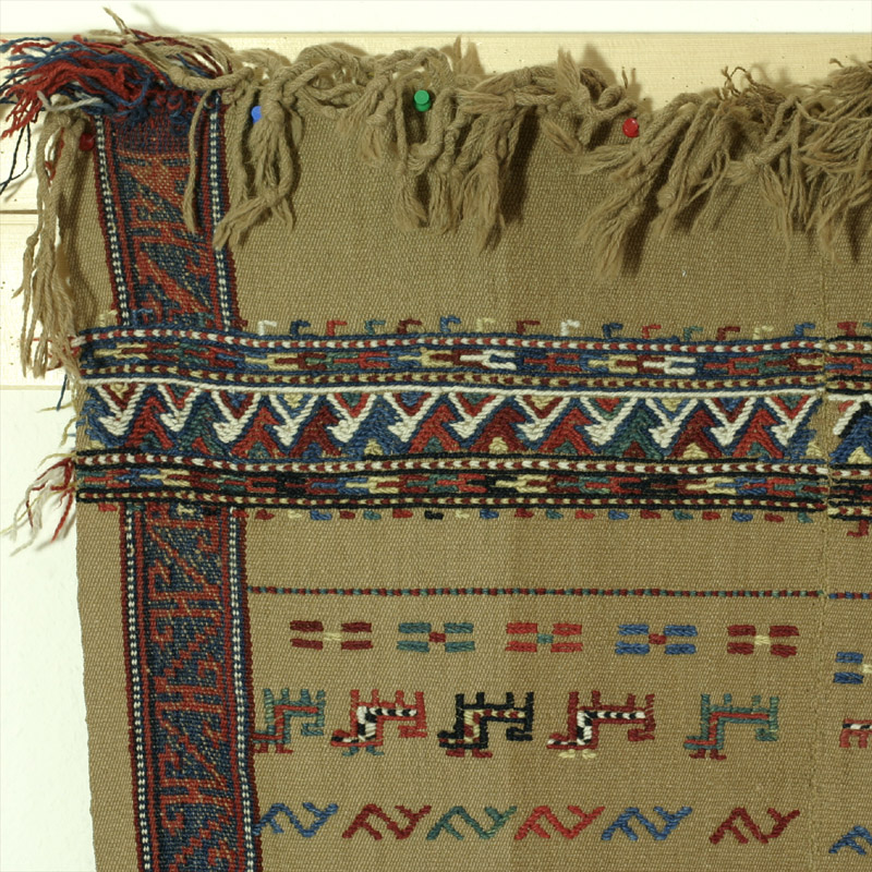 Kurdish sofreh - top left corner