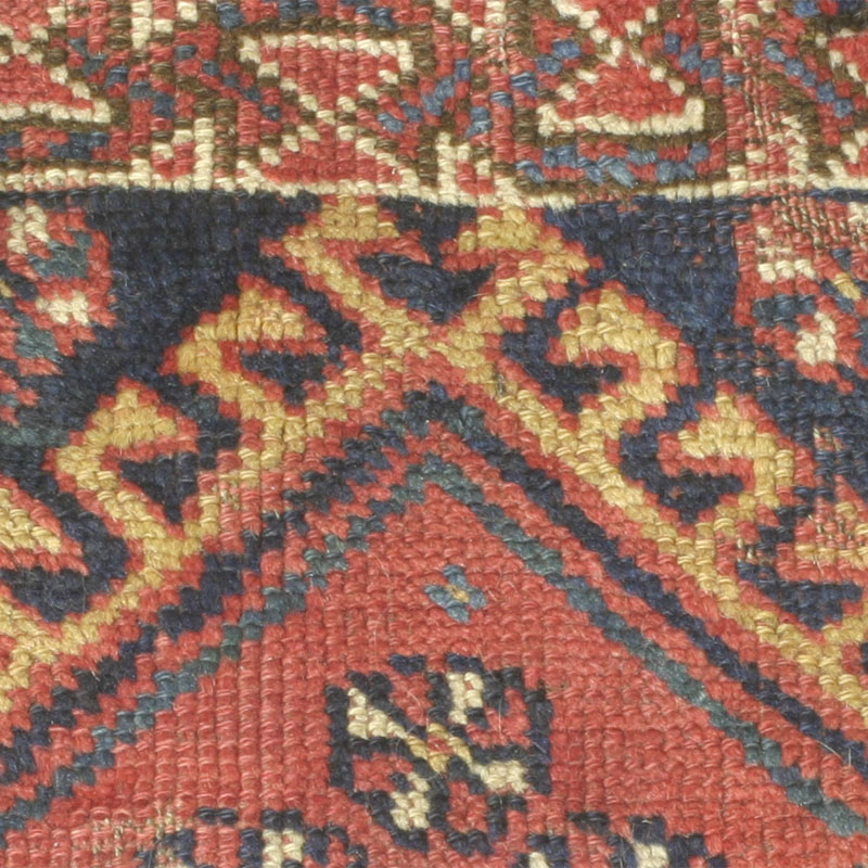 Luri half khorjin with back - field detail