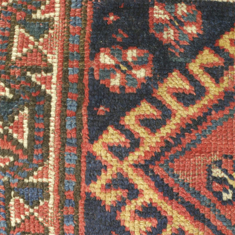 Luri half khorjin with back - front detail