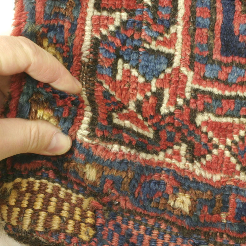 Luri half khorjin with back - pile fold