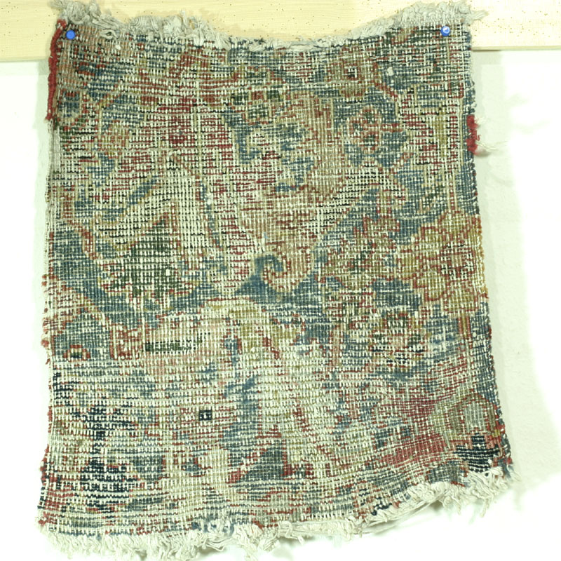 Heriz Mehrivan rug - full view of back