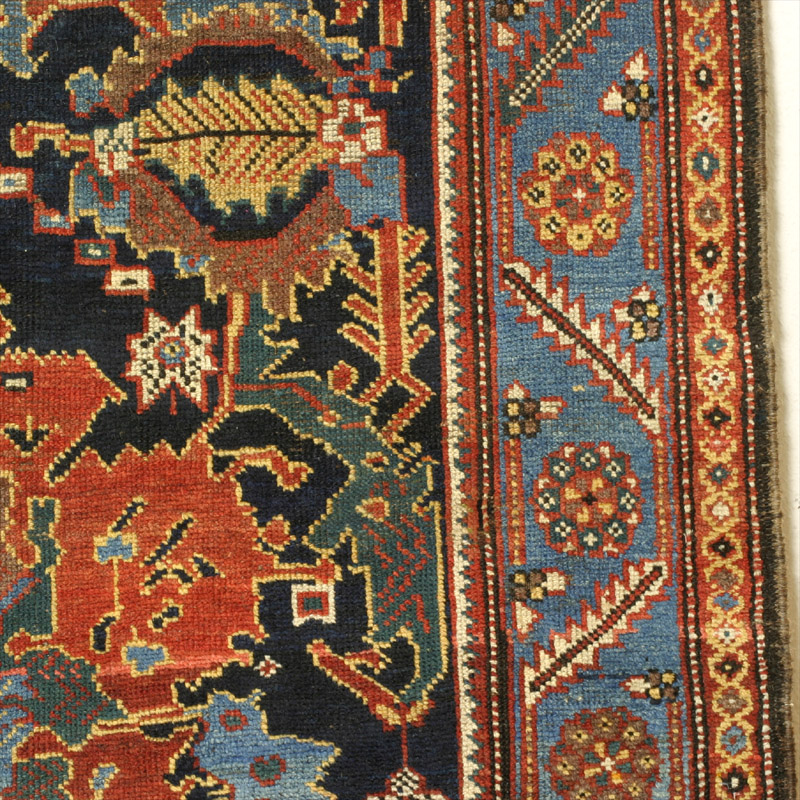 Palmette Bakhtiari - border + field, right side