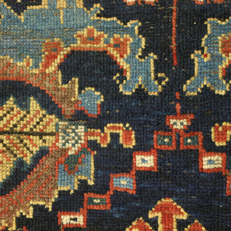 Palmette Bakhtiari - pile detail 1