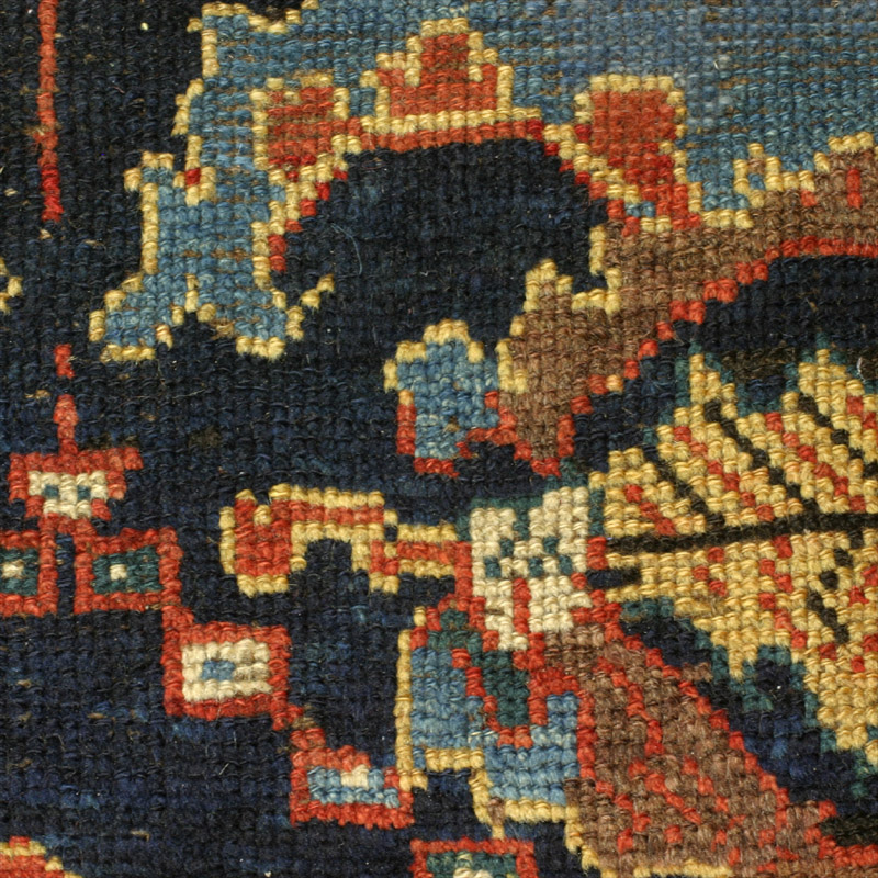 Palmette Bakhtiari -  pile detail 2