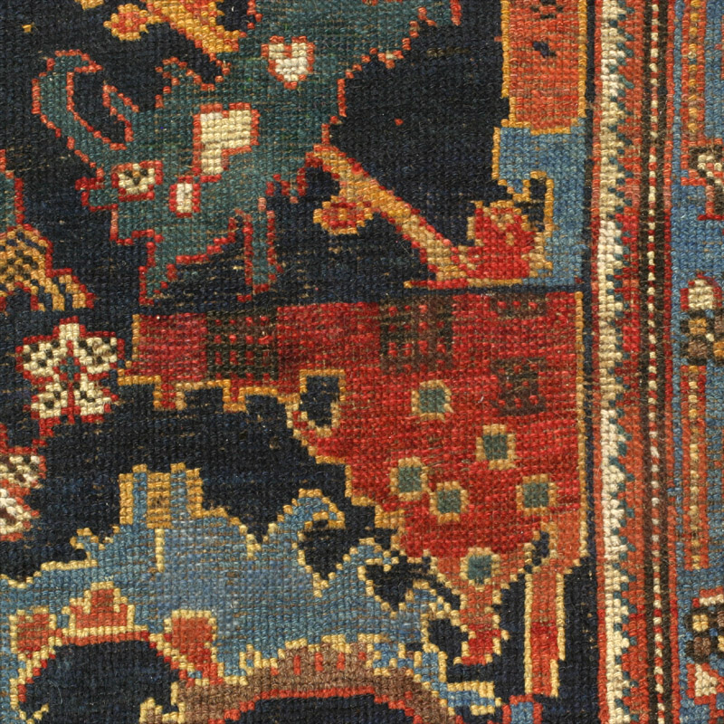 Palmette Bakhtiari - design repeat - transiition 1