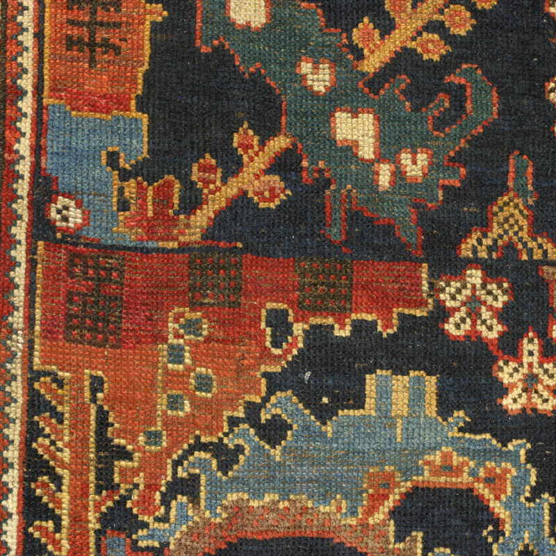 Palmette Bakhtiari - design repeat - transiition 2