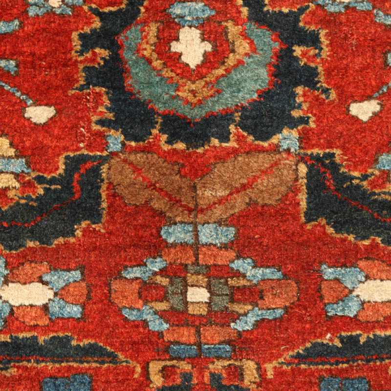 palmette Bijar - pile detail