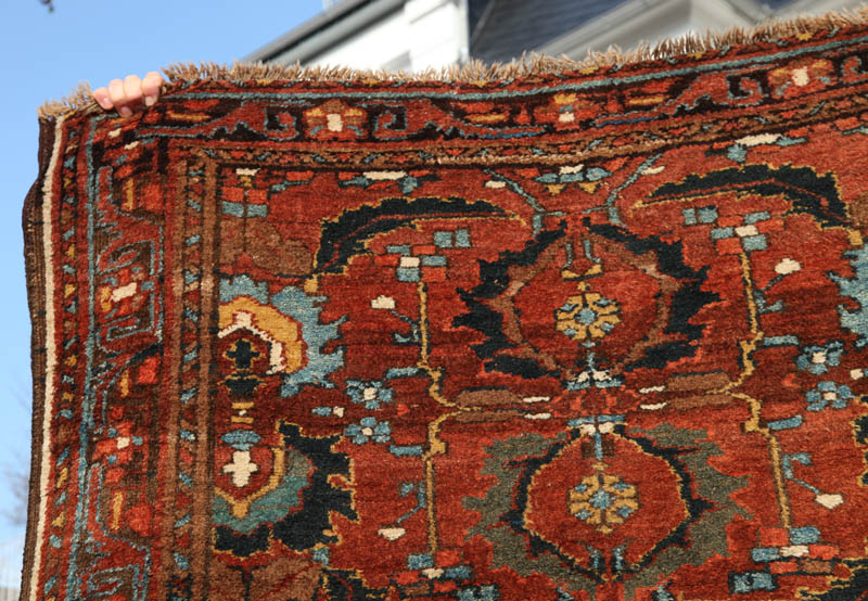 Palmette Bijar - top left