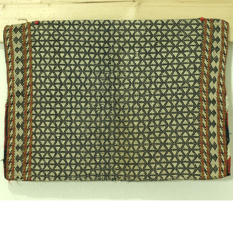 Qashqa'i warp-faced bag - back side