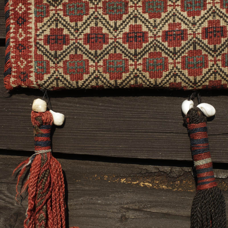 Quashqa'i bag - tassels verso